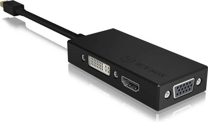 Produktbild Icy Box Mini DisplayPort zu (DVI, HDMI, VGA, 4 cm)