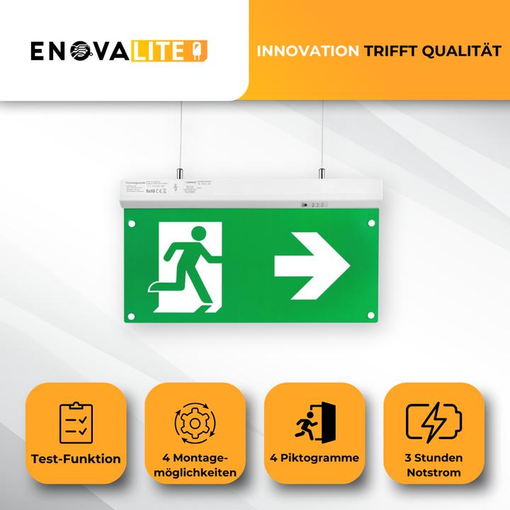 Produktbild Enovalite LED-Fluchtwegleuchte