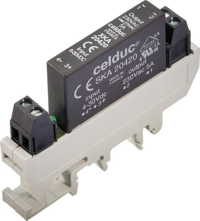 Celduc Halbleiterrelais XKA20420 5 A Schaltspannung (max.): 275 V/AC 1 St.