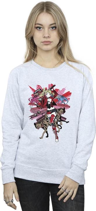 Image du produit - Sweat HARLEY QUINN HYENAS - Femme (XXL)