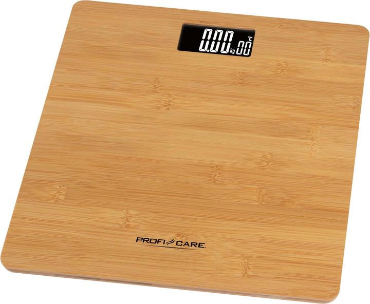 Profi-Care ProfiCare PC-PW 3103 2 in 1 mit Thermometer bambus (180 kg)