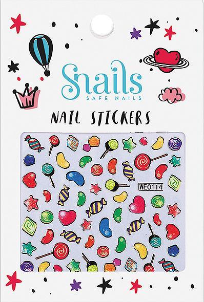 Produktbild Snails Nagelsticker Süssigkeiten