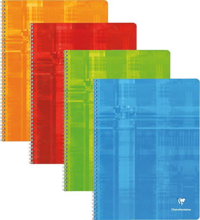 Produktbild Clairefontaine Spiralheft (A4, Kariert, Harter Einband)