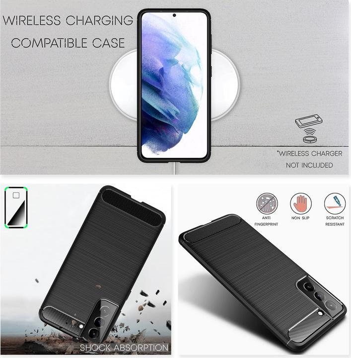 Immagine prodotto Nalia Copertura del telefono cellulare (Samsung Galaxy S21)