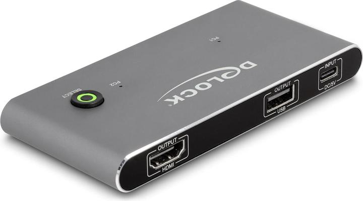 Produktbild Delock USB-C™ KVM Switch zu HDMI 8K 60 Hz mit USB 2.0