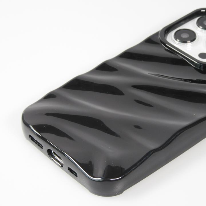 Actual product image PhoneLook Coque Silicone avec forme de vague 3D mat (Apple iPhone 15 Pro)