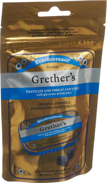 Immagine prodotto Grethers Pastiglie di ribes nero Pastiglie (1 Pezzo/i)