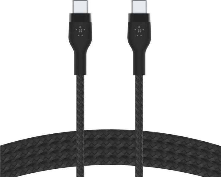 Produktbild Belkin USB-C to USB-C Braided Silicone 1m Twin (1 m, USB 2.0, 60 W)