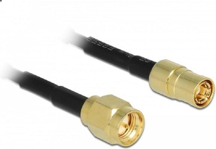 Actual product image Delock Adapter SMA plug > SMB plug (Antenna cable)