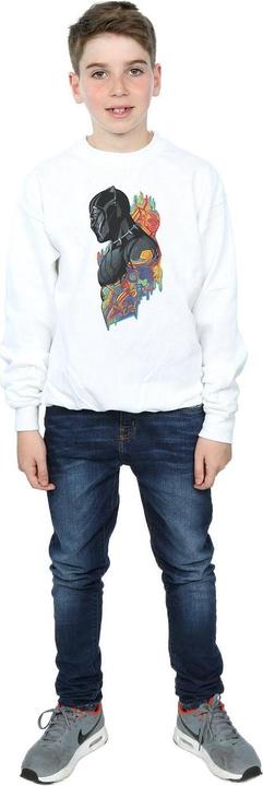 Actual product image Boys Black Panther Profile Sweatshirt (152, 158)