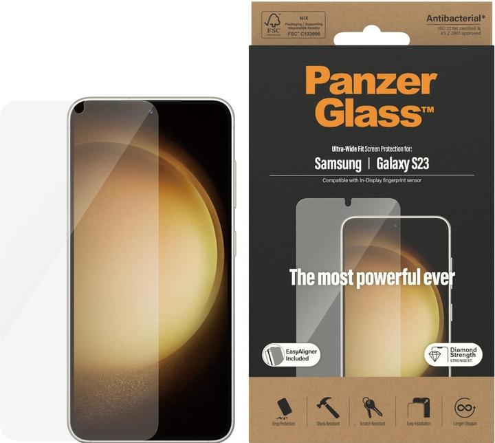 Immagine prodotto PanzerGlass Ultra Wide (1 Pezzo/i, Samsung Galaxy S23)