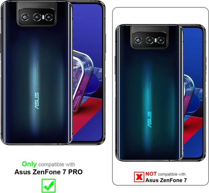 Produktbild Cadorabo Book Invisible Magnet Cover (Asus Zenfone 7 Pro)