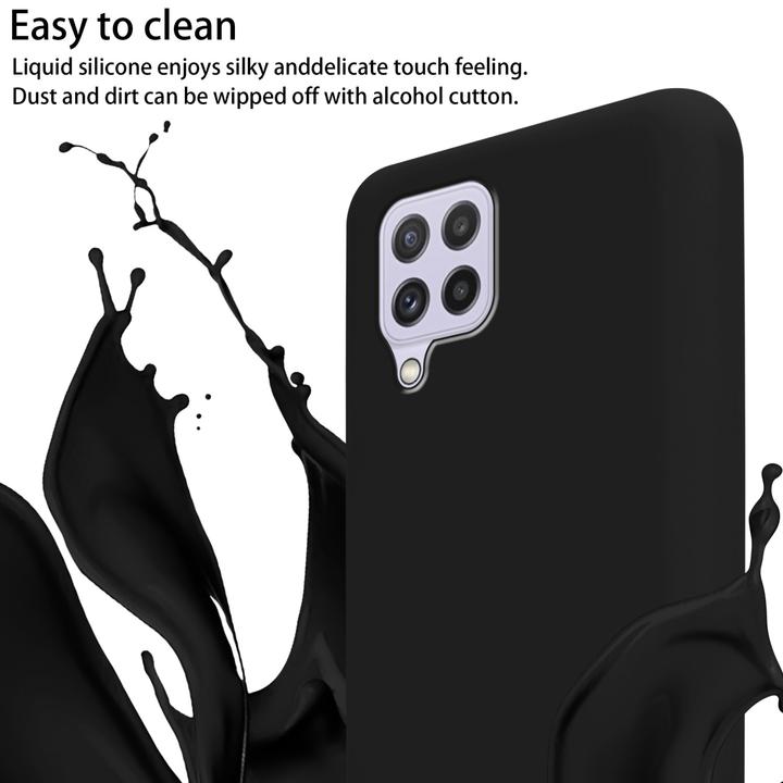 Produktbild Cadorabo TPU Cover Handy Kette Liquid (Samsung Galaxy M22, Samsung Galaxy A22, Samsung Galaxy A32)