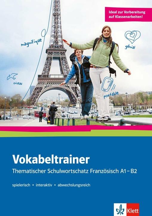 Actual product image Vokabeltrainer - Thematischer Schulwortschatz Französisch A1 - B2 (German, Janine Bruchet-Collins, 2017)
