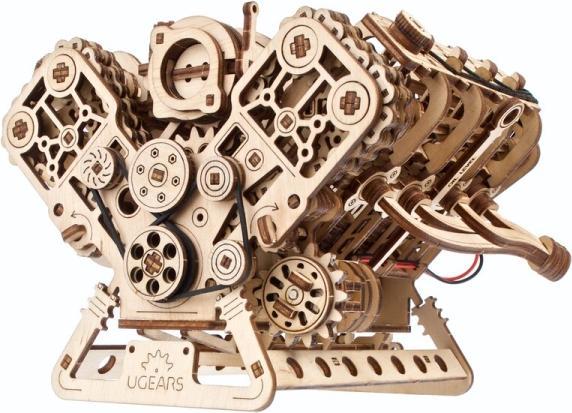 Produktbild Ugears MOTEUR V8 776PCS (FR-DE-EN-POL-ES-UKR)