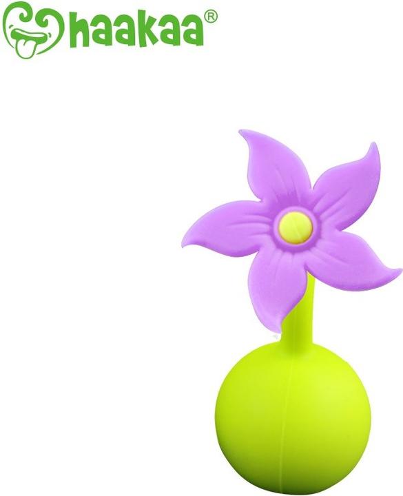 Produktbild Haakaa Milchpumpe Blumenverschluss - Violett