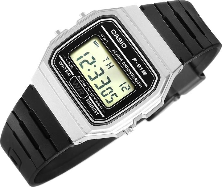 Actual product image Casio Retro Vintage - F-91WM-7A (Digital watch, 33 mm)