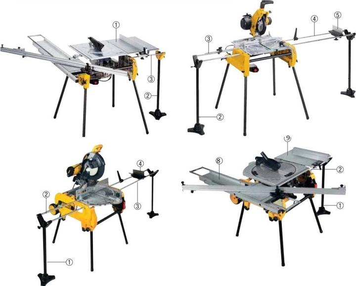 Actual product image DeWalt Height adjustable tripod DE3474