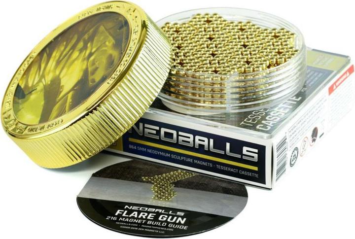 Image du produit Neoballs Cassette de tessons à aimants sphériques en or