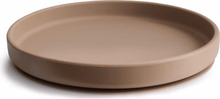 Actual product image Mushie Classic Silicone Plate Al