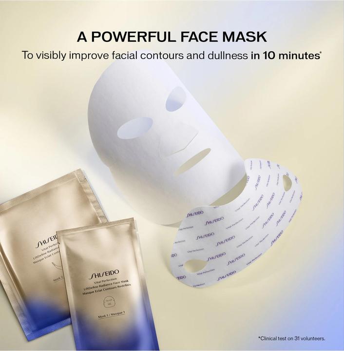 Immagine prodotto Shiseido Maschera viso LiftDefine Radiance (1385.38 ml)