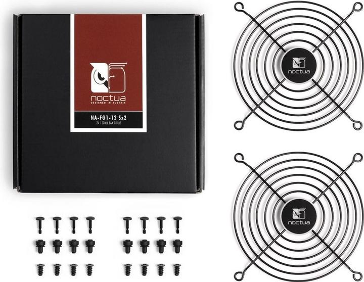 Immagine prodotto Noctua NA-FG1-12 Griglia per ventola Sx2 da 120 mm - nera