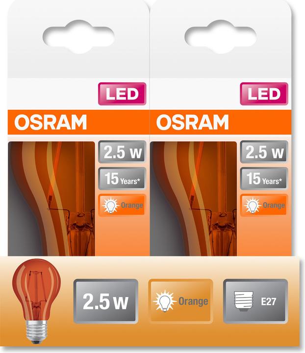 Actual product image Osram ST Clas A (E27, 2.50 W, 160 lm, 1 x, G)