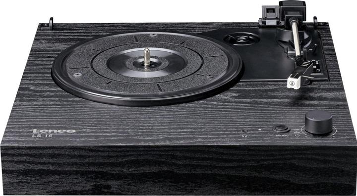 Actual product image Lenco LS-15BK black (Manual)