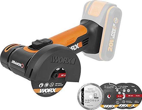 Worx Mini Winkelschleifer 20V WX801.9