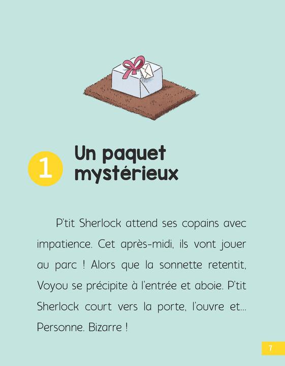 Immagine prodotto Larousse jeunesse L'amoureuse mystère. P'tit Sherlock (Francese, Prévot Pascal, 2022)