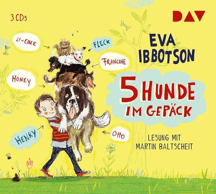 Produktbild 5 Hunde im Gepäck (Martin Baltscheit, Eva Ibbotson, Sabine Ludwig, Deutsch)