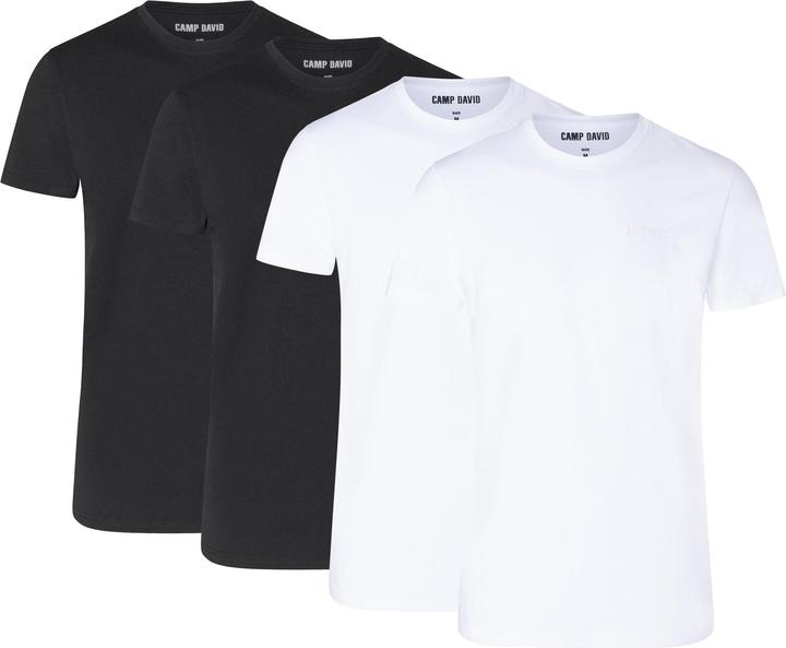 Actual product image Camp David Men underwear Crew Neck 4p (L)