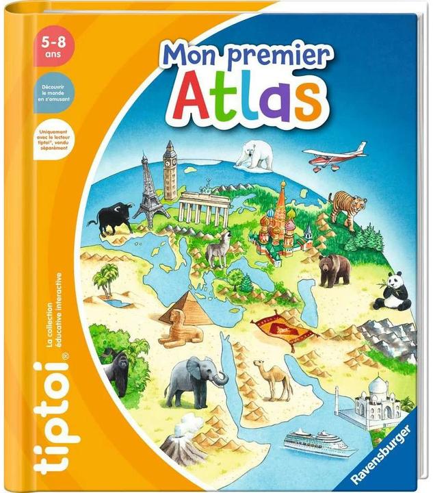 Actual product image tiptoi Mon premier Atlas (French, Collectif, 2023)