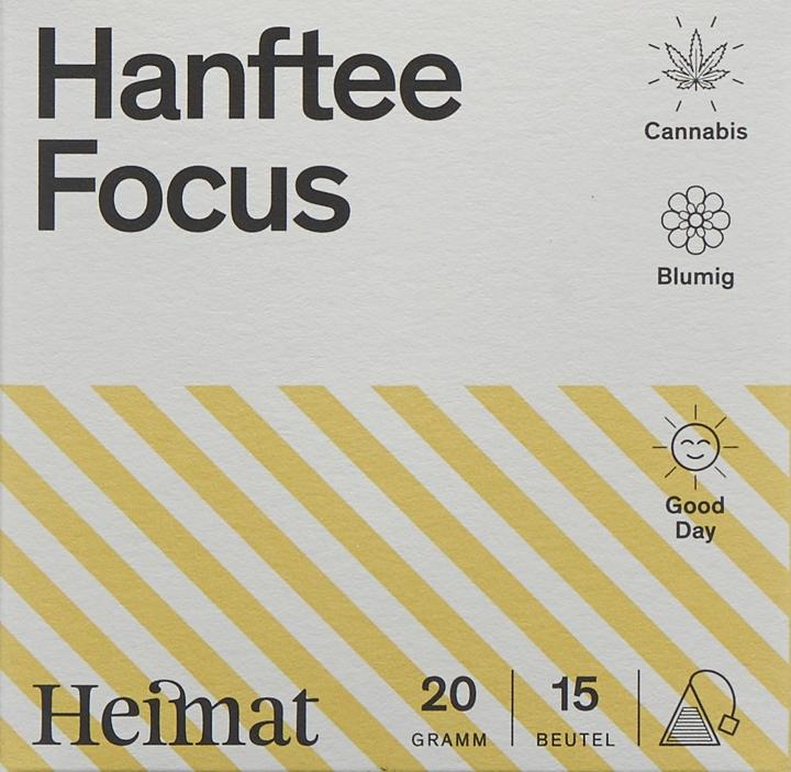 Image du produit Heimat Thé au chanvre Focus (Good Day) (20 g)