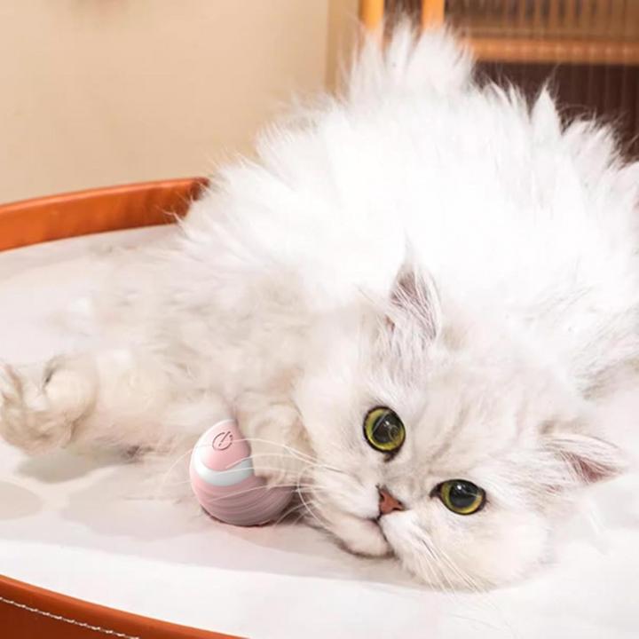 Actual product image Suba Elektrischer Katzenball mit LED Licht (Cat ball toy)