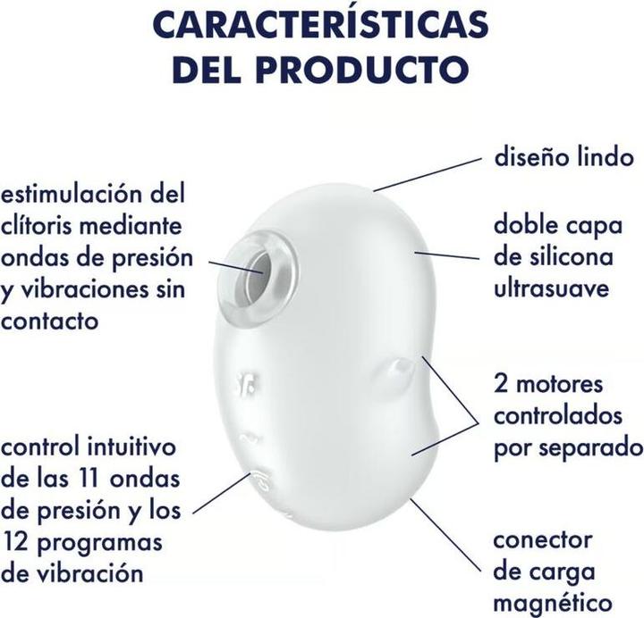 Nutritional values and ingredients Satisfyer Cutie Ghost - white