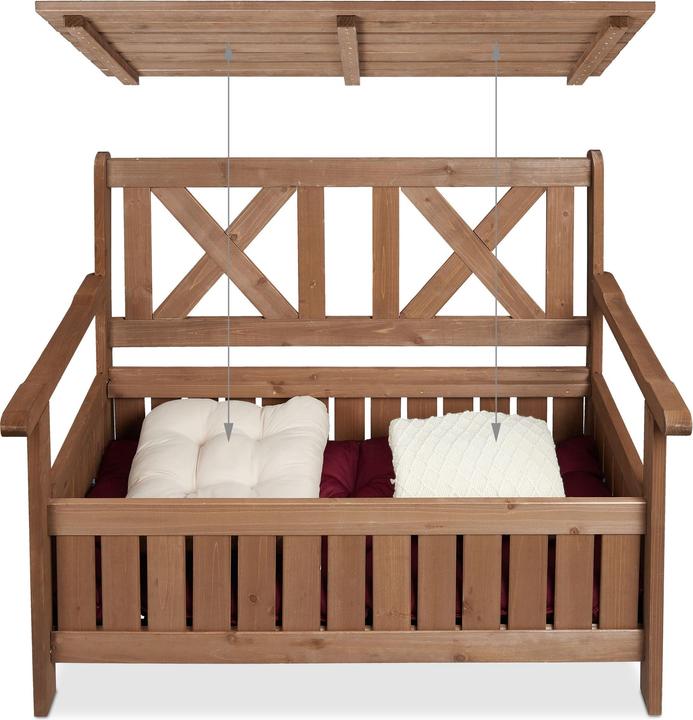 Actual product image Relaxdays Gartenbank