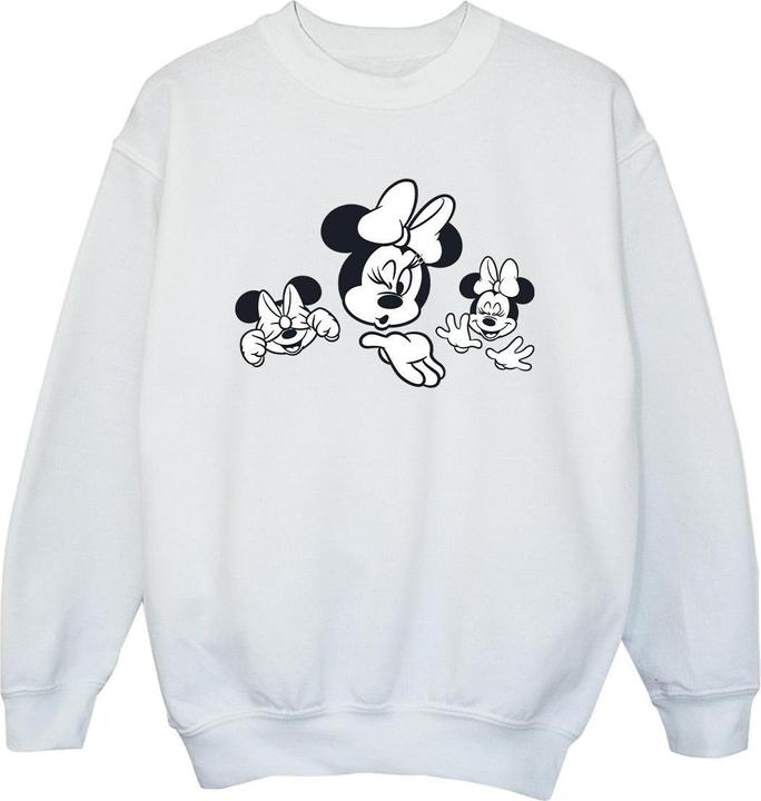 Disney Minnie Mouse Three Faces Sweatshirt Mädchen