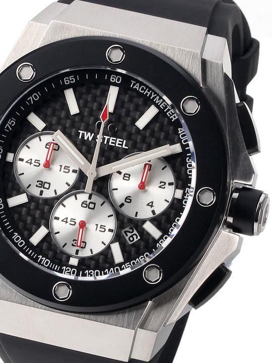 Image du produit TW Steel CEO Tech David Coulthard Édition spéciale (Montre analogique, Chronographe, 48 mm)