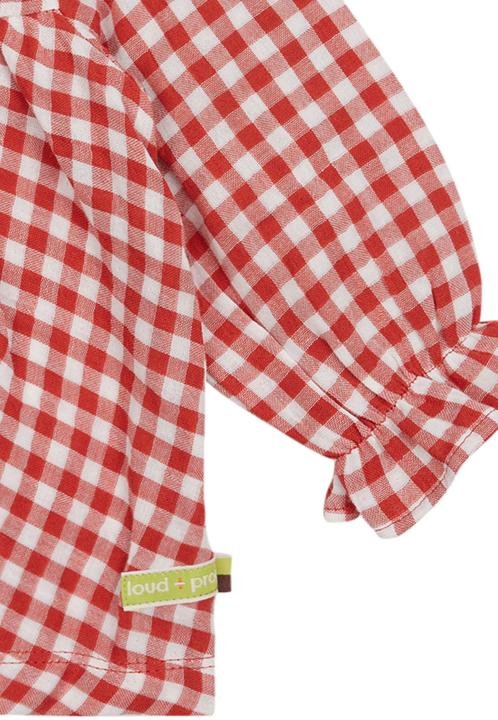 Actual product image loud + proud chequered with frills (92)
