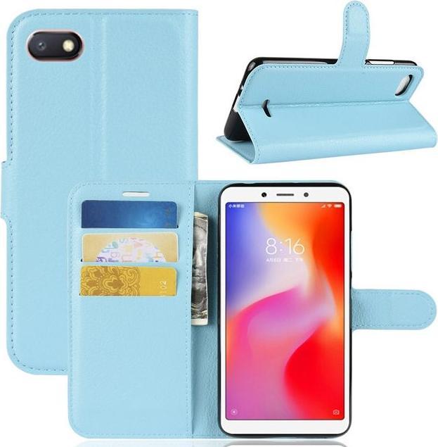 Produktbild MU Classic Litchi Leder Bookcover Series (Xiaomi Redmi 6A)