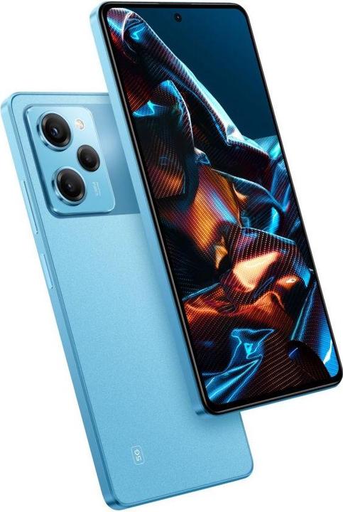 Actual product image Xiaomi Poco X5 Pro 5G (256 GB, Blue, 6.67", Dual SIM, 108 Mpx, 5G)