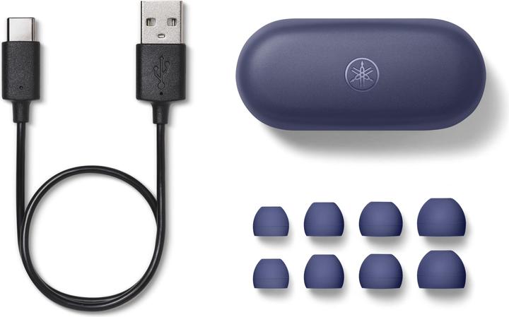 Produktbild Yamaha Tws In Ear Tw-E3c Blue (ANC, 9 h, Kabellos)