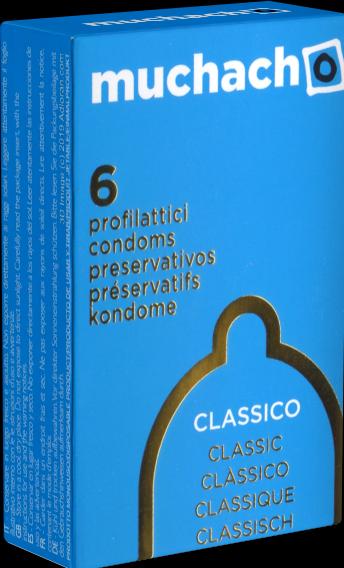 Produktbild Muchacho Classico» (Classic) 6 italienische Kondome für sicheres Vergnügen (6 Stk.)