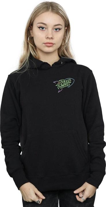 Immagine prodotto Disney Toy Story Neon Pizza Planet Breast Print Felpa con Cappuccio Donna (XXL)