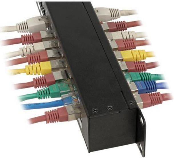 Image du produit Delock 19″ Coupling Patch Panel 24 Port Cat.6
