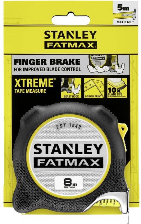 Produktbild Stanley Fatmax Xtreme Bandmass 8m (Metrisch)