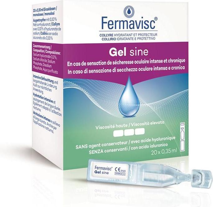 Produktbild OmniVision Fermavisc Gel Sine (7 ml, Fermavisc Gel sine Gtt Opht)