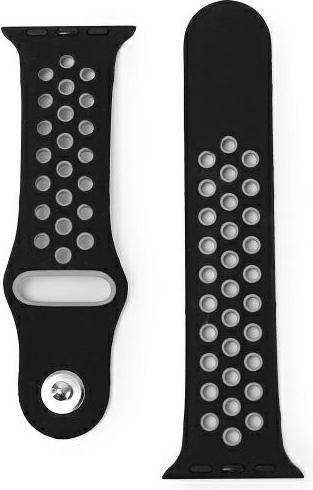 Image du produit Beline pasek Apple Watch Sport Silicone 42/44/45/49mm czarno-szary noir/gris (Silicone, Matières plastiques)