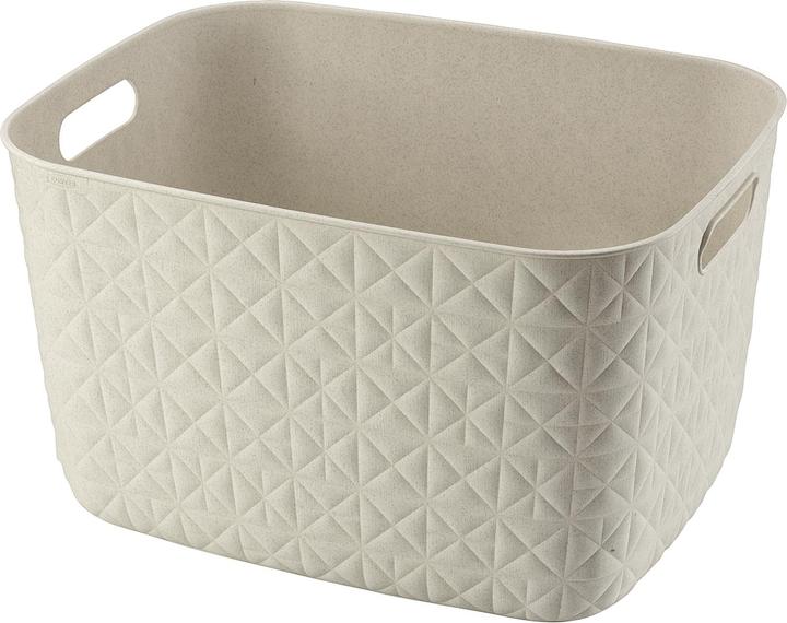 GCS Curver Softex Aufbewahr.skorb Gross 19L Kreide Weiss (1 x)